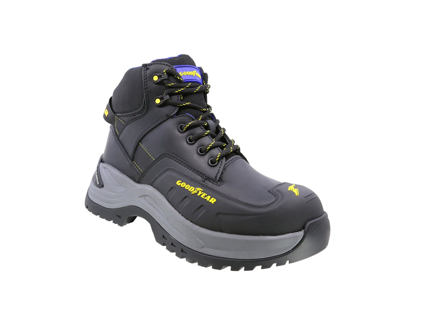 Bota Industrial Goodyear Terramax GY 150 Wrrangler Negro - Gris para Hombre