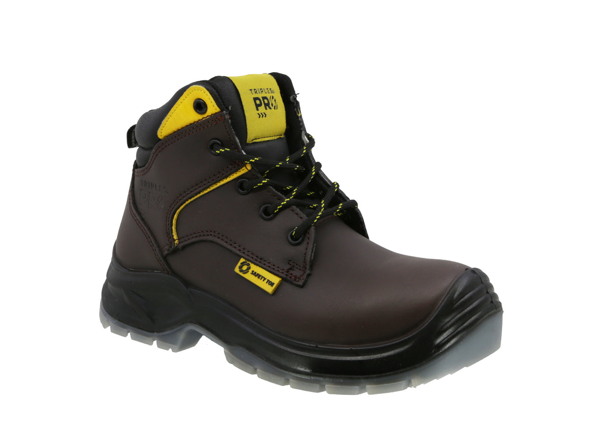Bota Industrial Triples Pro Set 501 Cafe  para Caballero