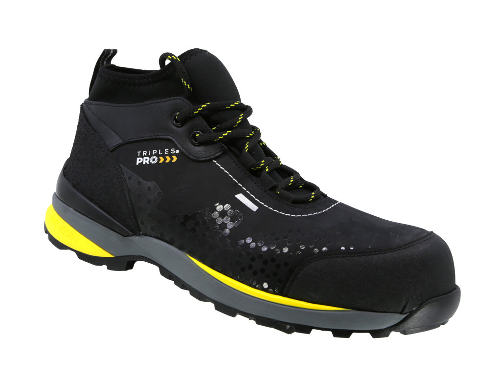 Bota de Seguridad Triples Pro Vaud 524 Negro para Caballero