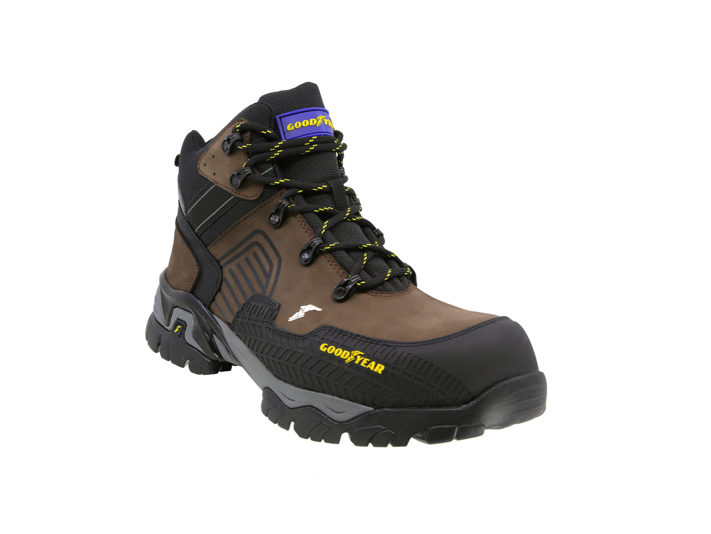 Bota Industrial Goodyear Safetrek GY 101 Café para Hombre