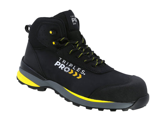 Bota de Seguridad Triples Pro Vaud 523 Negro para Caballero