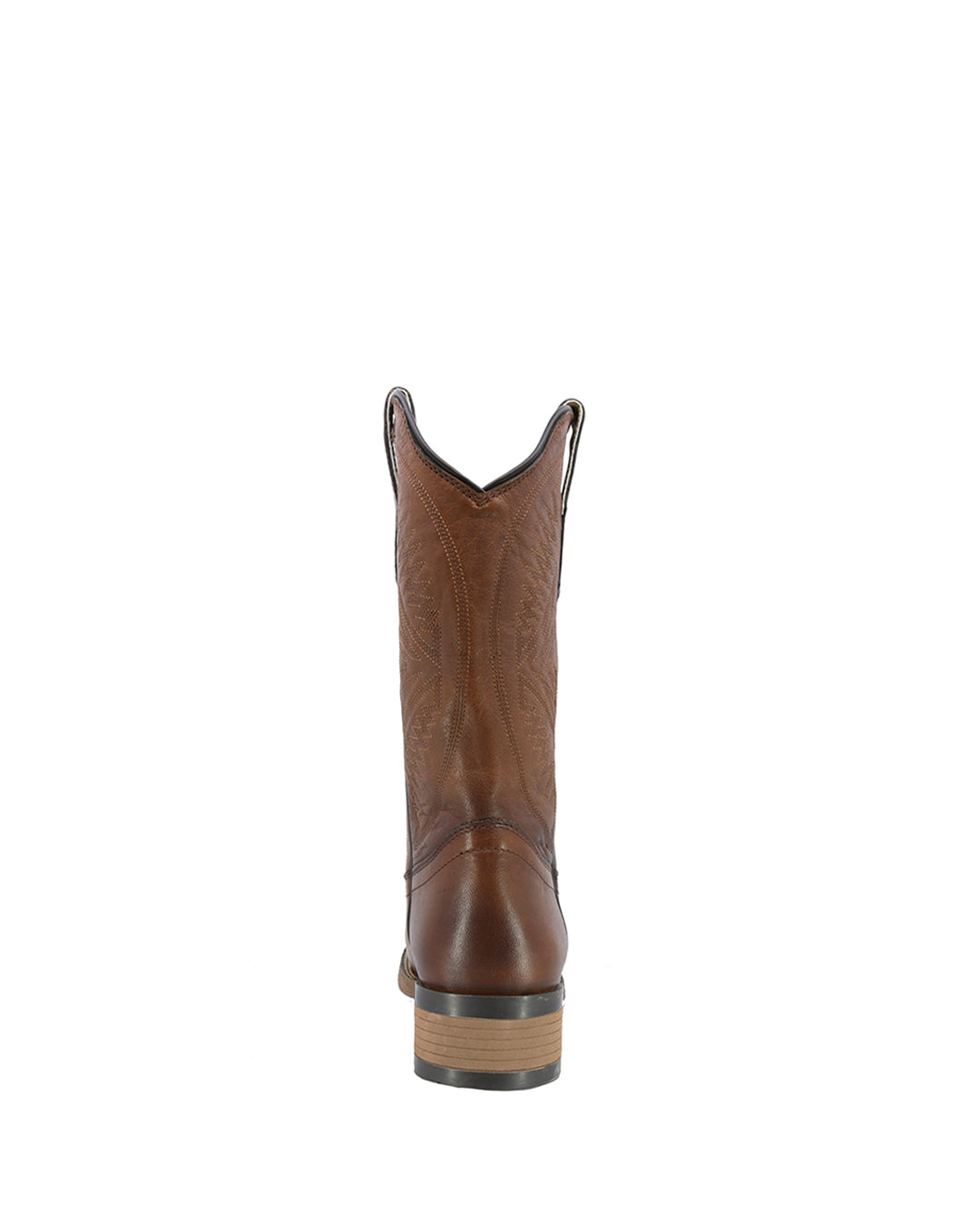 Bota Cowboy de Piel Texaban Texana 36210 Ocre para Mujer