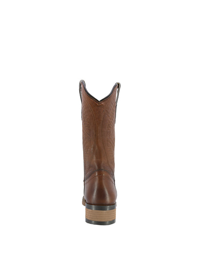 Bota Cowboy de Piel Texaban Texana 36210 Ocre para Mujer