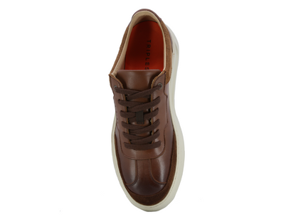 Sneaker Casual de Piel Triples Alo 37630 Miel para Hombre