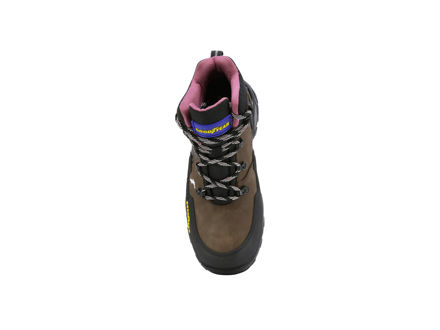 Bota Industrial Goodyear Safetrek GY 103 Café para Mujer