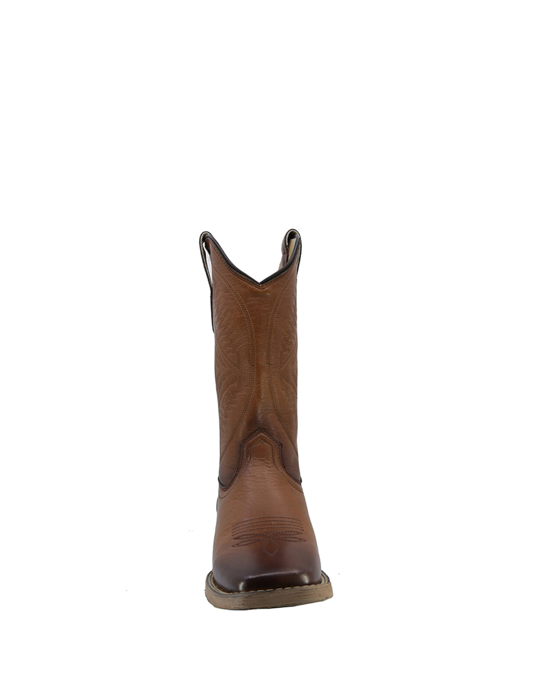 Bota Cowboy de Piel Texaban Texana 36210 Ocre para Mujer