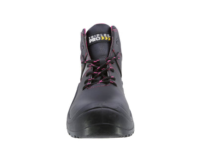 Bota Industrial Triples Pro 623 Negro para Dama