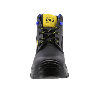 Bota de Seguridad Industrial Triples Pro Set 505 Negro para Caballero
