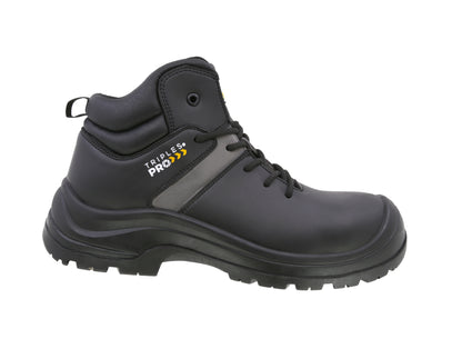 Bota de Seguridad Industrial Triples Pro Set 620 Negro para Caballero