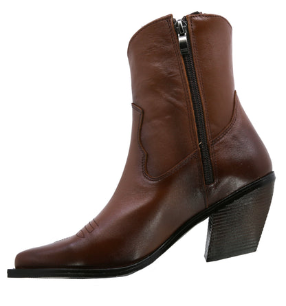 Bota Vaquera Texaban Alba 37660 Miel para Dama
