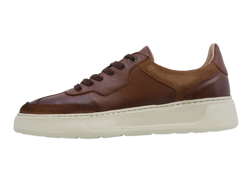 Sneaker Casual de Piel Triples Alo 37630 Miel para Hombre