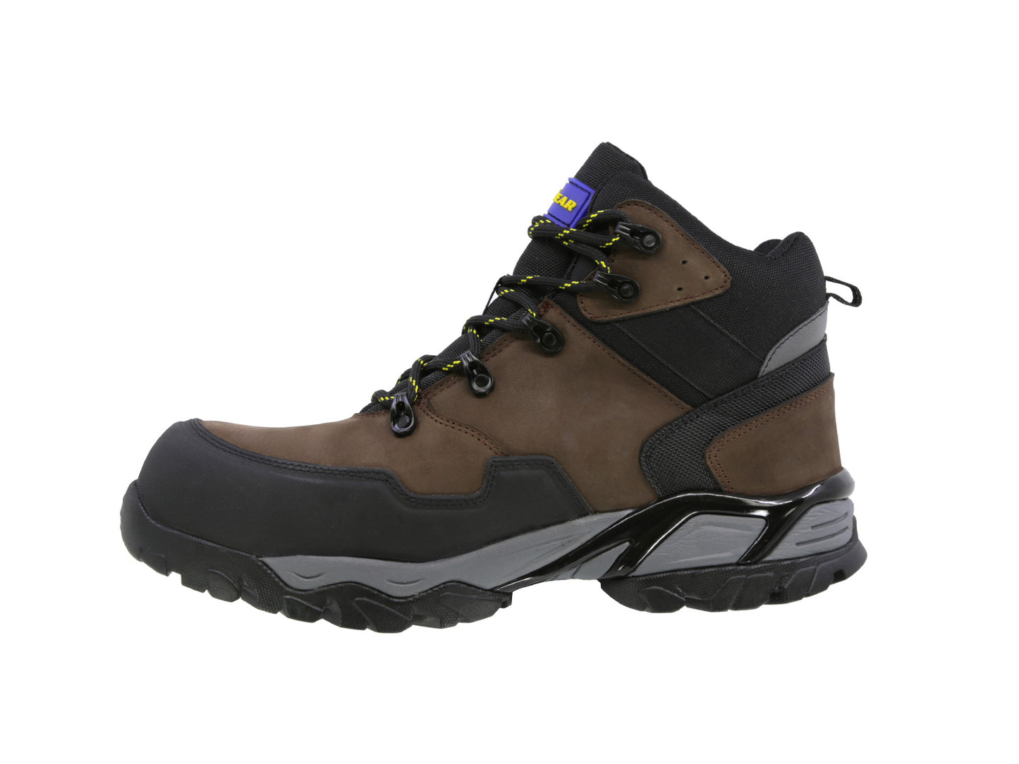 Bota Industrial Goodyear Safetrek GY 101 Café para Hombre