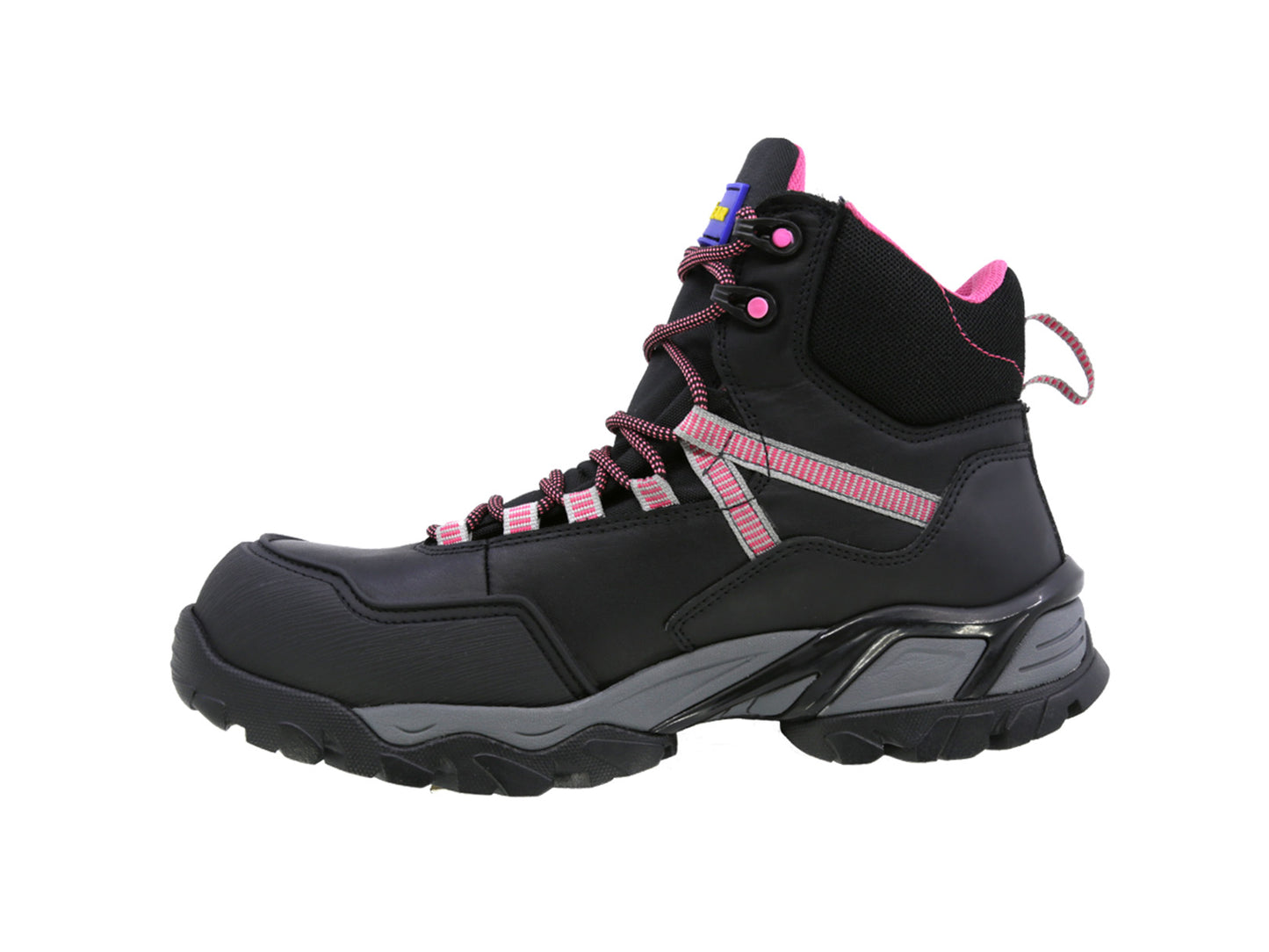 Bota Industrial Goodyear Safetrek GY 102 Lorrenzo Negro para Mujer