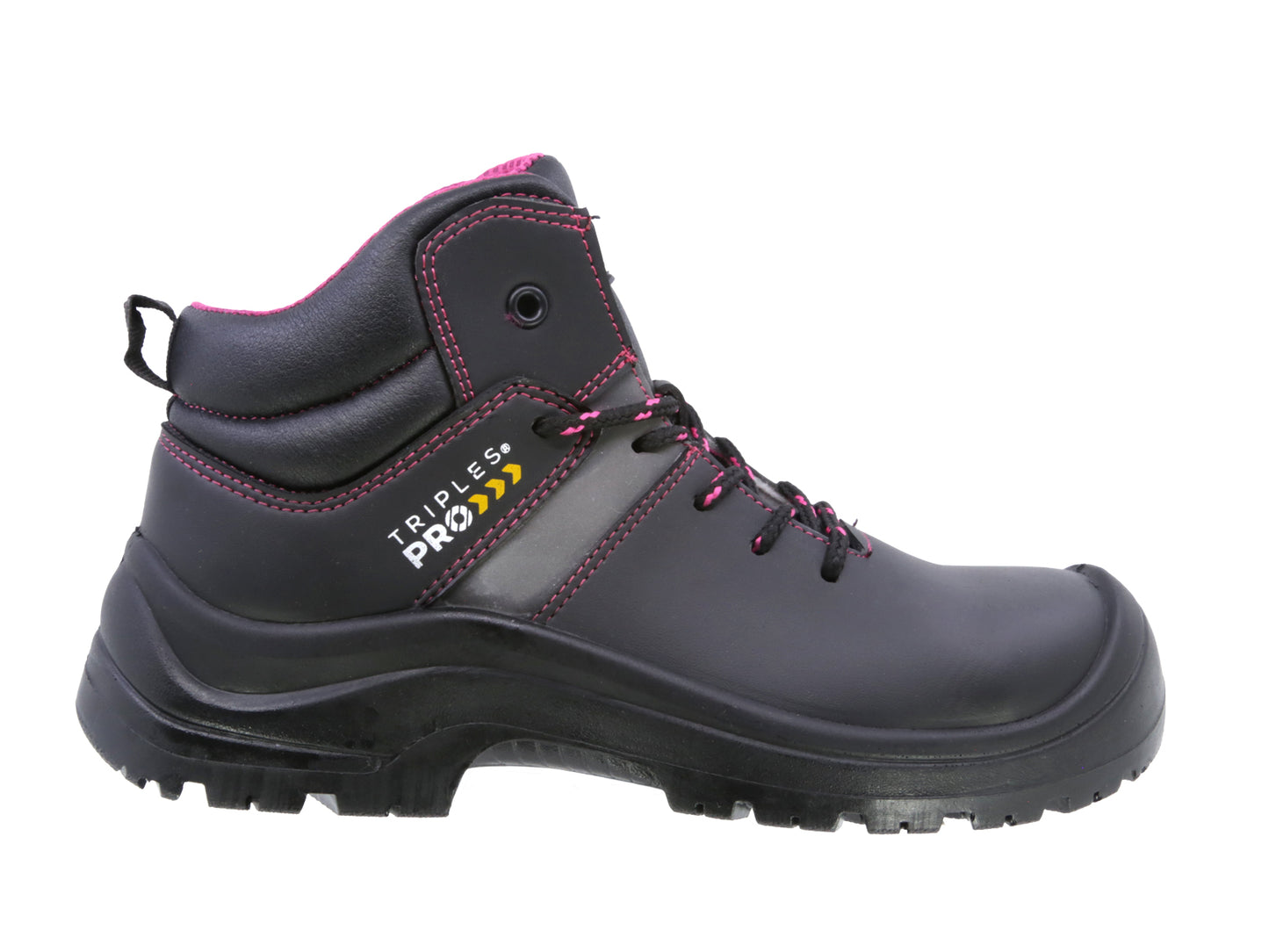 Bota Industrial Triples Pro 623 Negro para Dama