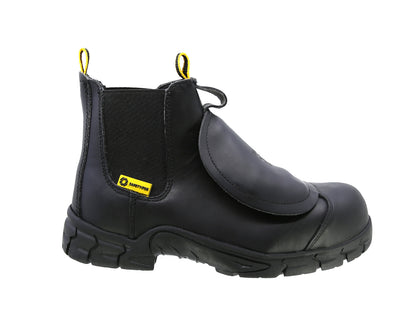 Bota de Seguridad Industrial Triples Pro Set 508 con Metatarso Negro para Caballero