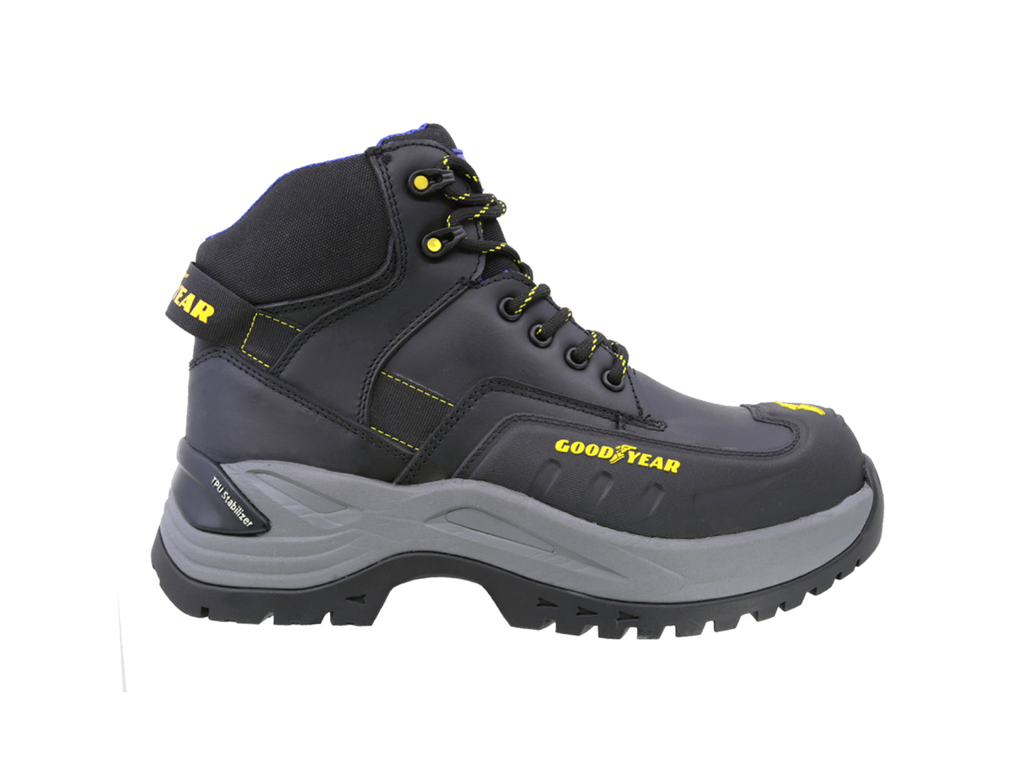 Bota Industrial Goodyear Terramax GY 150 Wrrangler Negro - Gris para Hombre