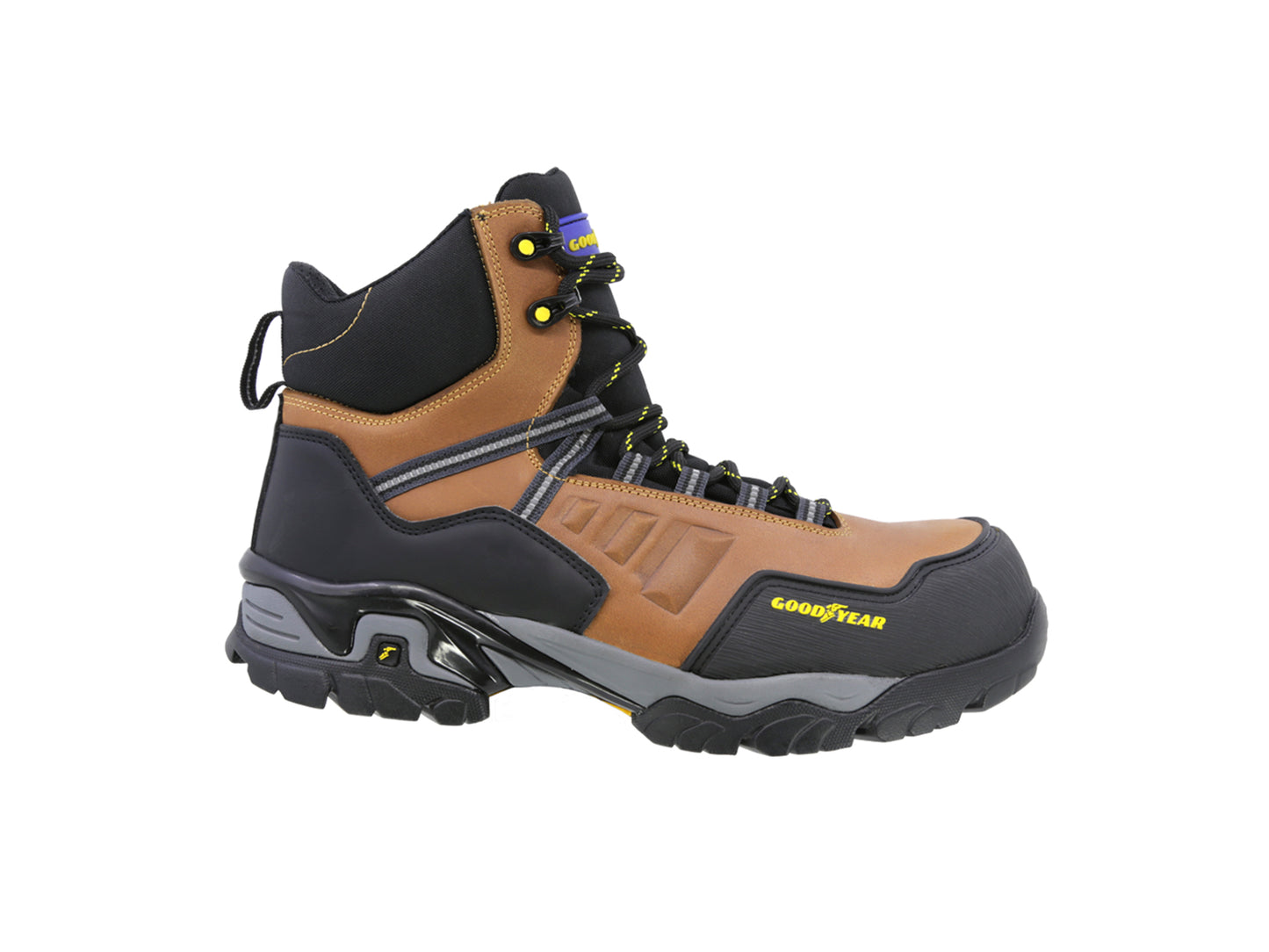Bota Industrial Goodyear Safetrek GY 100 Miel para Hombre