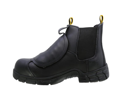 Bota de Seguridad Industrial Triples Pro Set 508 con Metatarso Negro para Caballero