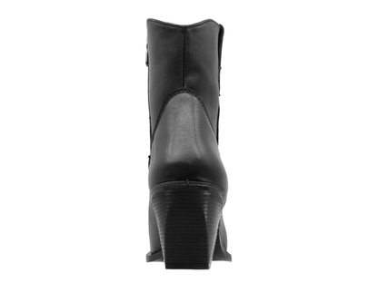 Bota Vaquera Texaban Alba 37660 Negro para Dama