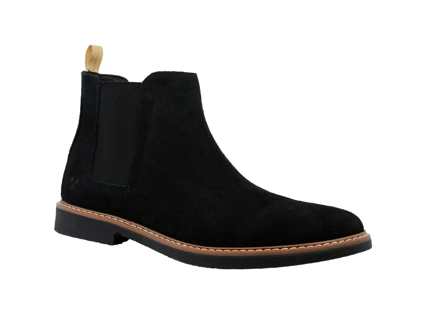 Botín Chelsea Gamuza Beige Triples Enzo 35800 para Caballero