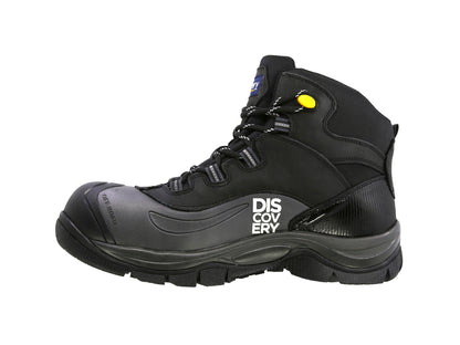 Bota Discovery Banff 2187 Nobuck Negro Caballero