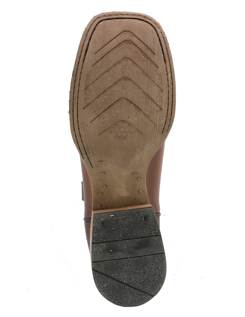 Bota Cowboy de Piel Texaban Texana 36210 Ocre para Mujer