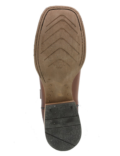 Bota Cowboy de Piel Texaban Texana 36210 Ocre para Mujer