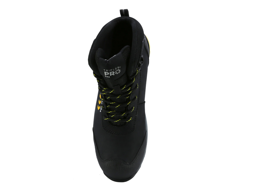 Bota de Seguridad Triples Pro Vaud 523 Negro para Caballero
