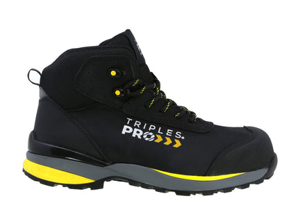 Bota de Seguridad Triples Pro Vaud 523 Negro para Caballero