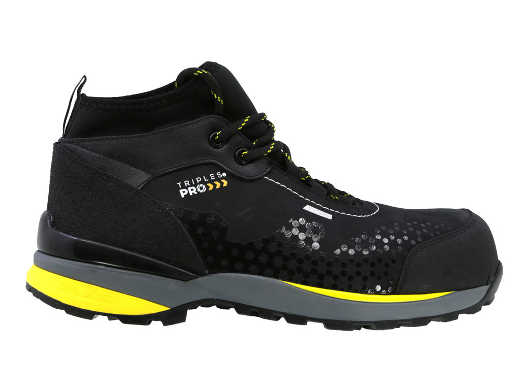 Bota de Seguridad Triples Pro Vaud 524 Negro para Caballero