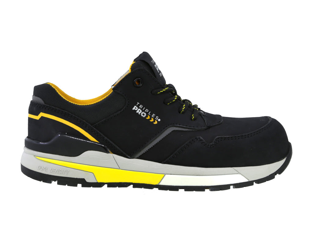 Tenis de Seguridad Triples Pro Coira 522 Negro para Caballero
