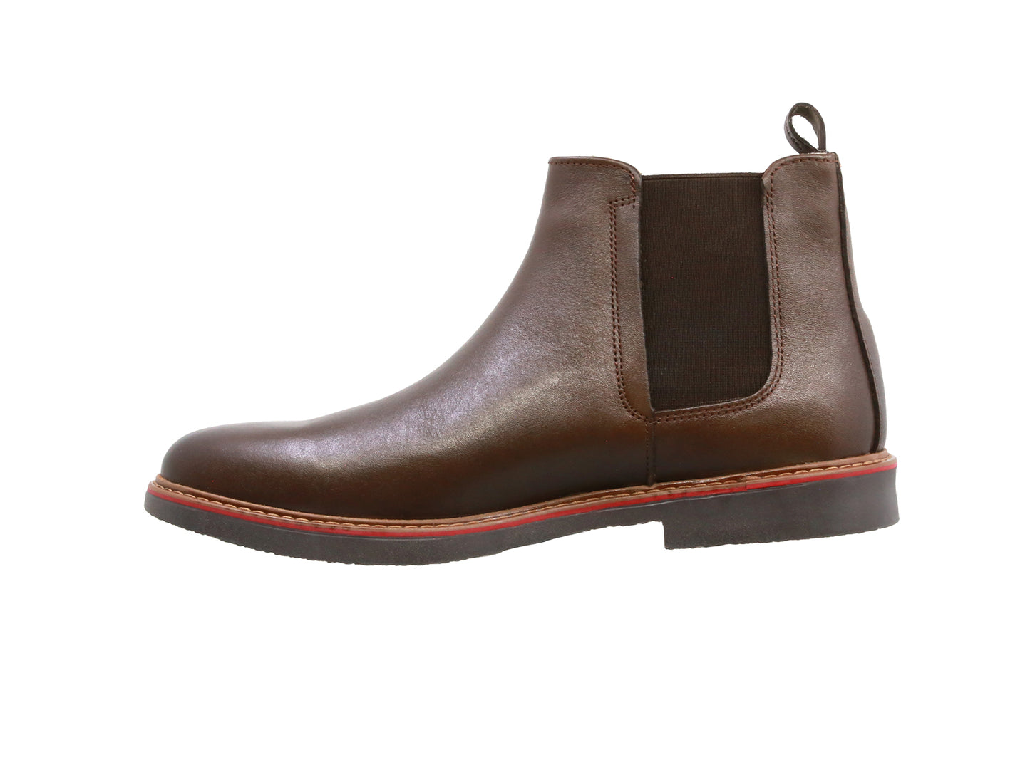 Botín Chelsea de Piel Triples Parma 36160 Café para Hombre