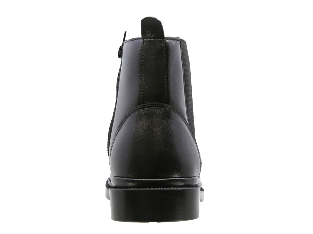Botín Chelsea de Piel Triples Zurich 36103 Negro para Caballero