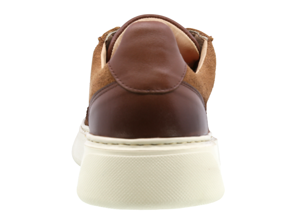 Sneaker Casual de Piel Triples Alo 37630 Miel para Hombre