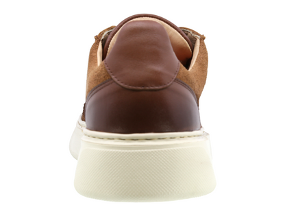 Sneaker Casual de Piel Triples Alo 37630 Miel para Hombre