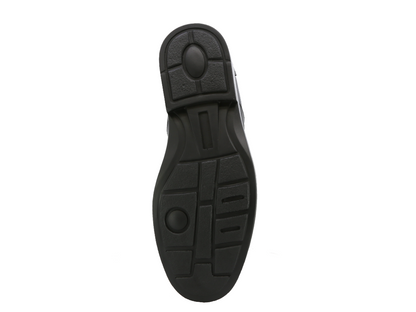 Botín Chelsea de Piel Triples Zurich 36103 Negro para Caballero